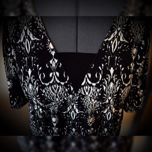 GNW Black and White Blouse